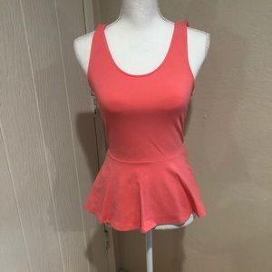 Scoop Neck Peplum